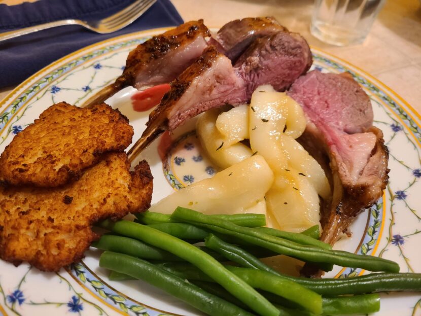 Canada - Lamb with Maple Carmelized Pears