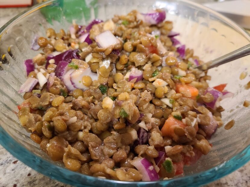Azifa (Green Lentil Salad) – Ethiopia – Cooking With Alisa