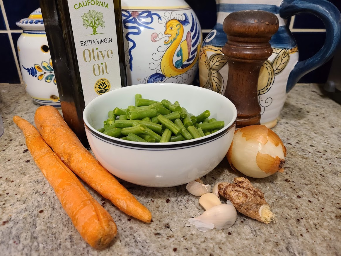 Fassolia (Ethiopian Green Beans and Carrots) Ethiopia Cooking With